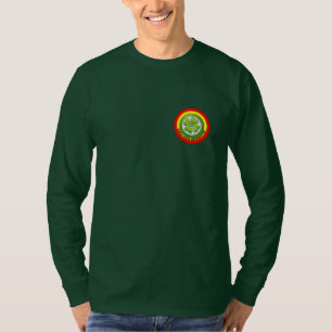 Camiseta Camisa-T de Super Ager Lucky Clover Men