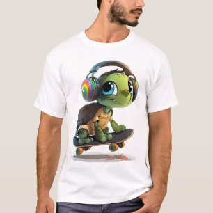 Camiseta Camisa-T De Tartaruga De Pé legal