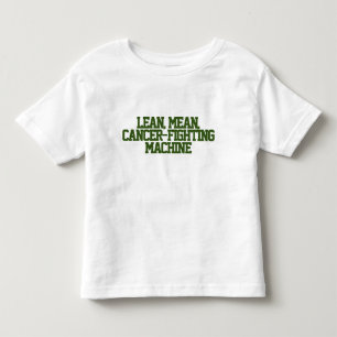Camiseta Camisa-T de Toddler, Máquina de Combate a cancere