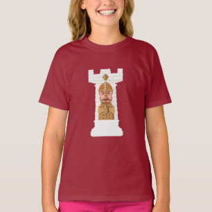 Camiseta Camisa-T de torre branca