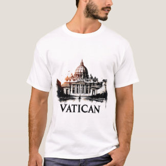 Camiseta Camisa-T de vaticano de Cidade do Viagem