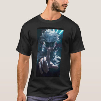 Camiseta Camisa-T Dinâmica Cyber Samurai - Camisa-T Futurís