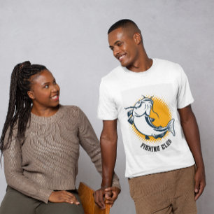 Camiseta Camisa-T do Clube de Pesca de Peixes-Pata