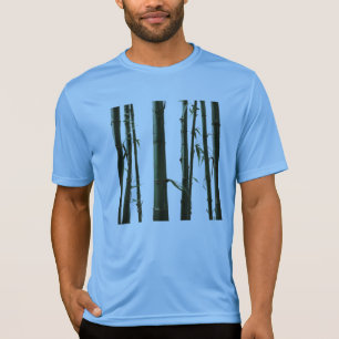 Camiseta Camisa-T do Concorrente Esportivo do Bambu Masculi
