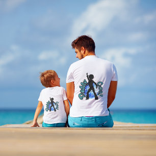 Camiseta Camisa-T do Dia de os pais pai de dança Legal do D