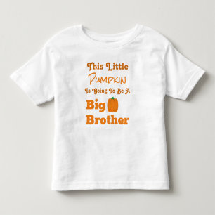 Camiseta Camisa-T do Grande Irmão Pumpkin