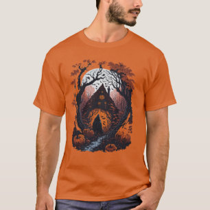 Camiseta Camisa-T do Halloween Masculina