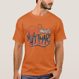 Camiseta Camisa-T do Halloween Nightmare Mens