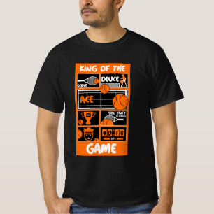 Camiseta Camisa-T do jogador de Tênis de adolescente Júnior