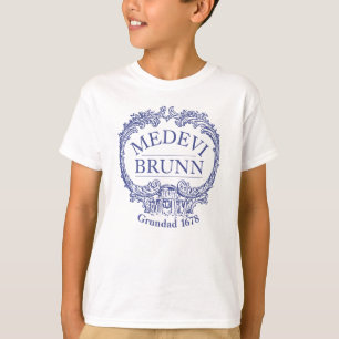 Camiseta Camisa-T do Medevi Brunn Large Logo Kid
