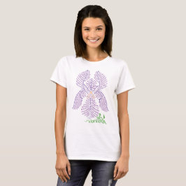 Camiseta Camisa-T do Mundo Iris