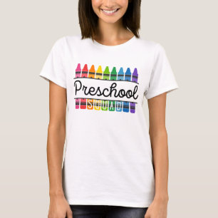 Camiseta Camisa-T do Professor da Praça da Pré-escola