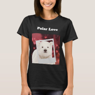 Camiseta Camisa-T do urso polar