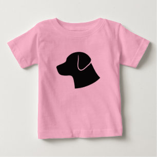 Camiseta Camisa-T do vetor de silhueta da cabeça de cão min