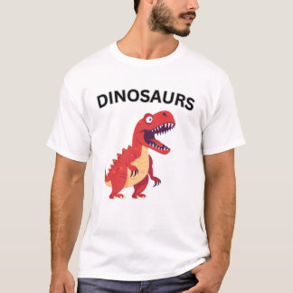 Camiseta Camisa-T dos dinassauros