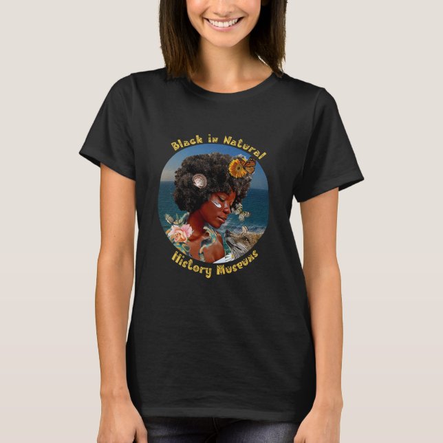 Camiseta Camisa-T dos museus de História Natural (Frente)