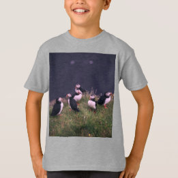 Camiseta Camisa-T dos Puffins-Atlântico