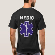 Camisa-T EMT EMS 911 Personalizada paramédica