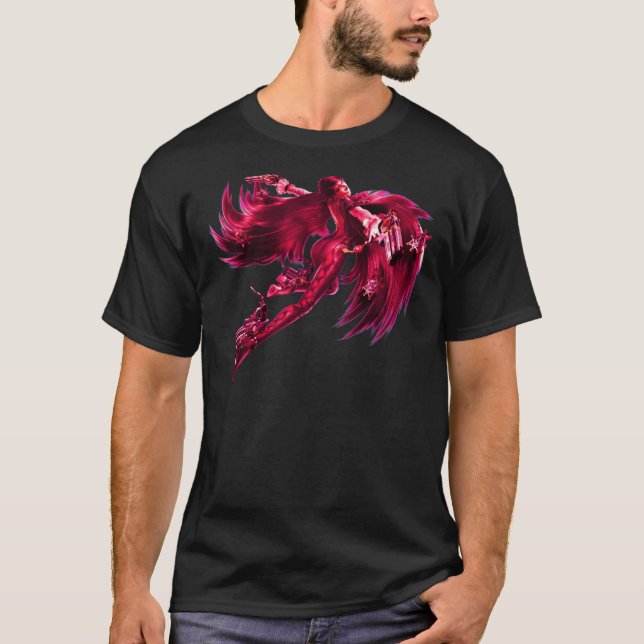 Camiseta Camisa-T Essencial BAYONETTA (Frente)