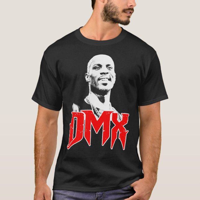 Camiseta Camisa-T Essencial do Rapper Dmx (Frente)