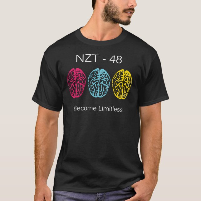 Camiseta Camisa-T Essencial NZT-48 sem limites (Frente)
