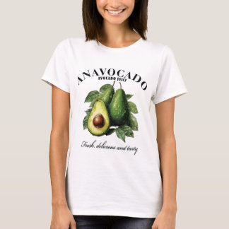 Camiseta Camisa-T feminina Anavocado