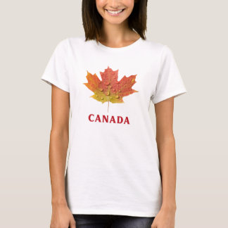 Camiseta Camisa-T feminina do Canadá