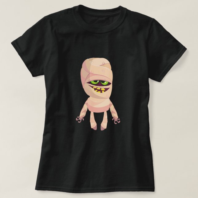Camiseta Camisa-T feminina mumsy (Frente do Design)