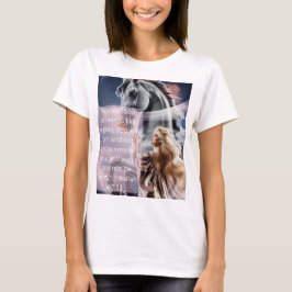 Camiseta Camisa-T feminina "Soar on Wings"