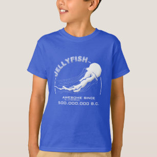 Camiseta Camisa-T fóssil de água-viva