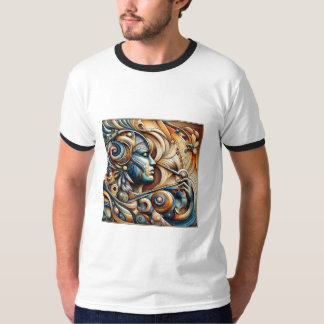 Camiseta "Camisa-T impressa por Na moda - Design de negrito