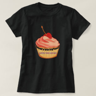 Camiseta Camisa-T Mais Doce Do Que Cupcakes