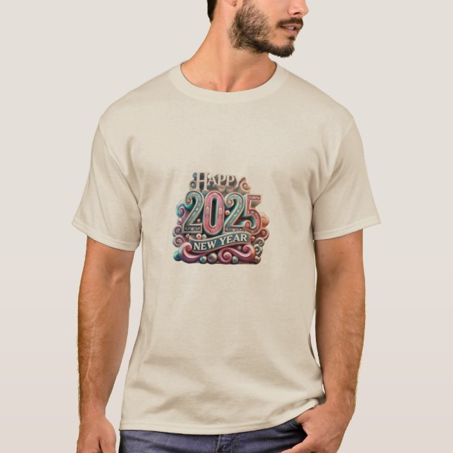 Camiseta Camisa-T masculina, 2025 (Frente)