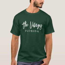 Camiseta Camisa-T Masculina das Vilas da Flórida