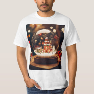 Camiseta Camisa-T masculina - Mãos através do círculo de vi