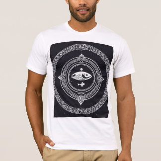 Camiseta Camisa-T-medusa-brilhante