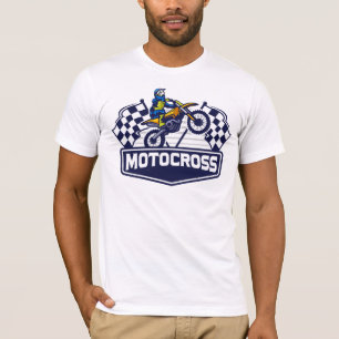 Camiseta Camisa-T-Motocross
