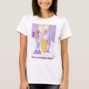 Camiseta Camisa-T-mulher narcisista