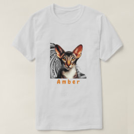 Camiseta Camisa-T Oriental Shorthair