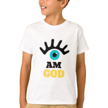 Camisa-T para crianças de olhos azuis