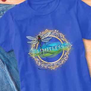 Camiseta Camisa-T Personalizada Dragonfly