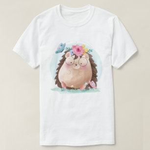 Camiseta Camisa-T-porca-branca