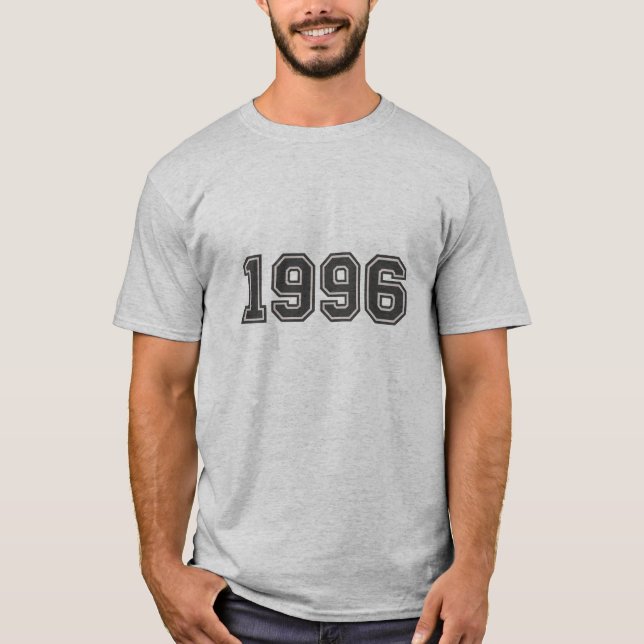 Camiseta Camisa-T retrô 1996 (Frente)