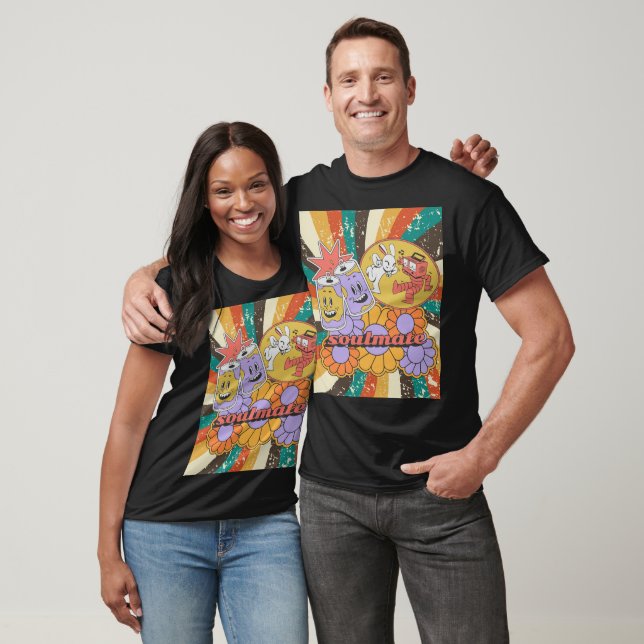 Camiseta Camisa-T retrorativa de 80s (Unissex)