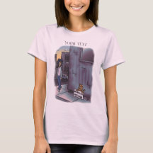 Camisa-T Rosa Gata Menor