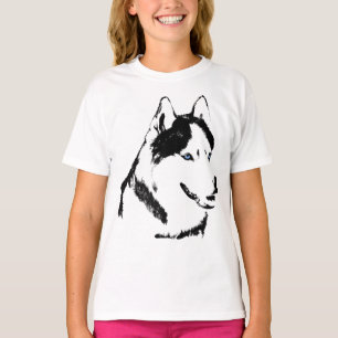 Camiseta Camisa-T-Rouco de moça Camisa-Rouco de Cachorro-Tr