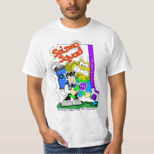 Camiseta Camisa-T SeismoSquad (Charles Richter Jr.)