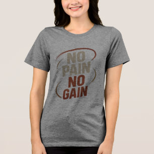 Camiseta Camisa-T sem dor das mulheres