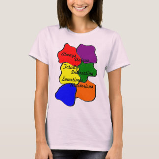Camiseta Camisa-T sempre exclusiva para mulheres