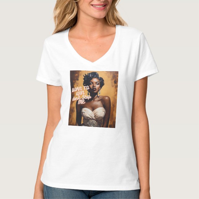 Camiseta Camisa-T-Senhora Negrito (Frente)